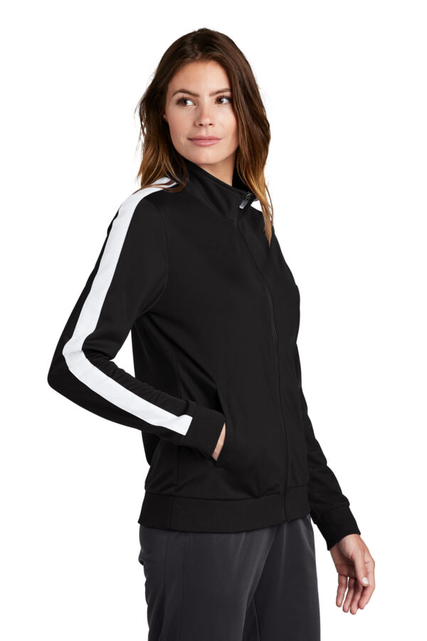 Ladies Sport-Tek ® Tricot Track Jacket - Image 4