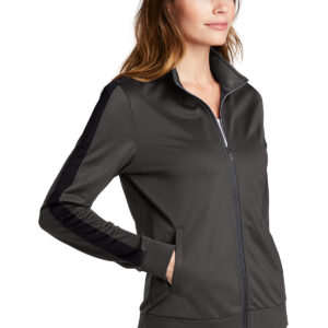 Ladies Sport-Tek ® Tricot Track Jacket