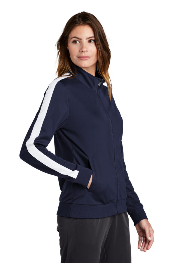 Ladies Sport-Tek ® Tricot Track Jacket - Image 2
