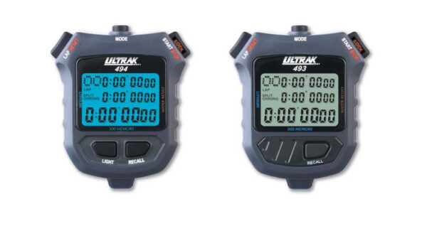 Ultrak 493/494 500 Memory Stopwatch - Image 2