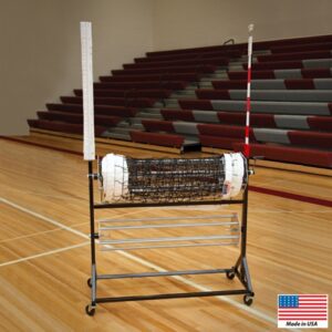 Volleyball Net Winder/Antenna Cart
