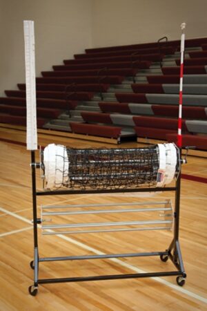 Volleyball Net Winder/Antenna Cart