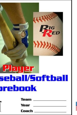 18 player / 24 game - Detailed Baseball/Softball Scorebook