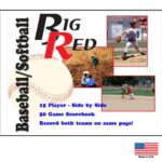 15 player / 50 game ? Side-by-Side Baseball/Softball Scorebook