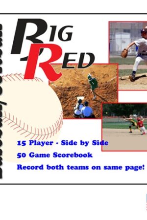 15 player / 50 game ? Side-by-Side Baseball/Softball Scorebook