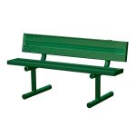 Tennis Bench W/Back