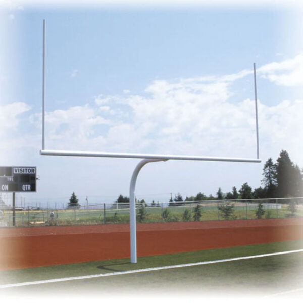 Semi-Permanent Gooseneck Offset Goal Posts