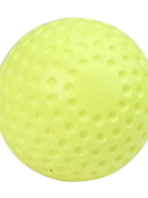 12in Dimpled Pitching Machine YELLOW Softballs 12pk