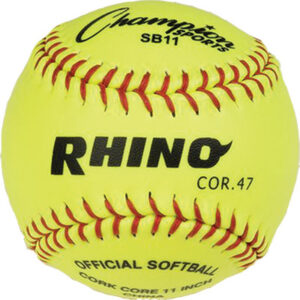 11" Synthetic Cover Softball (12)