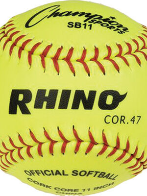 11" Synthetic Cover Softball (12)