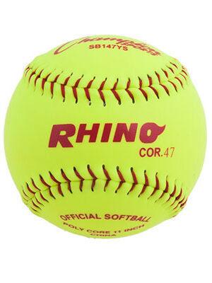 11" Synthetic Leather Poly Softball (12)
