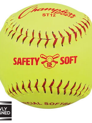 12in Safety Softballs 12pk