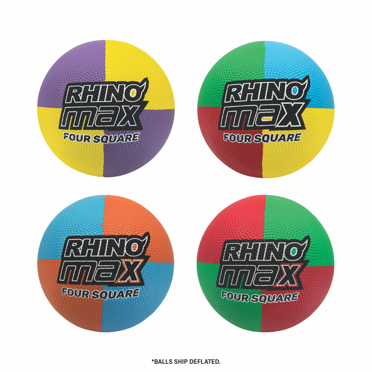 RHINO Max 4 Square Playground Ball Set