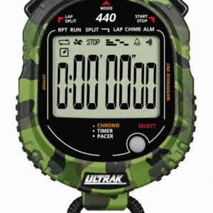 ULTRAK 440 – Waterproof Camouflage Stopwatch & Countdown Timer